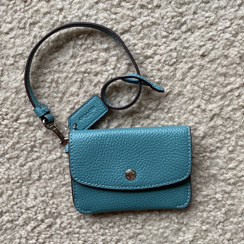 Coach keychain wallet